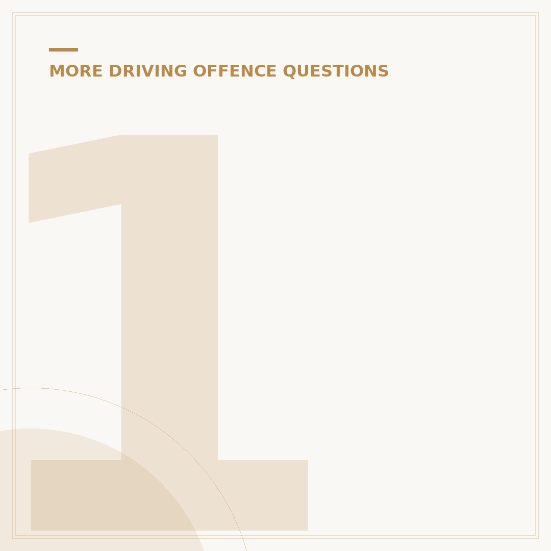 12 Points on License But No Ban