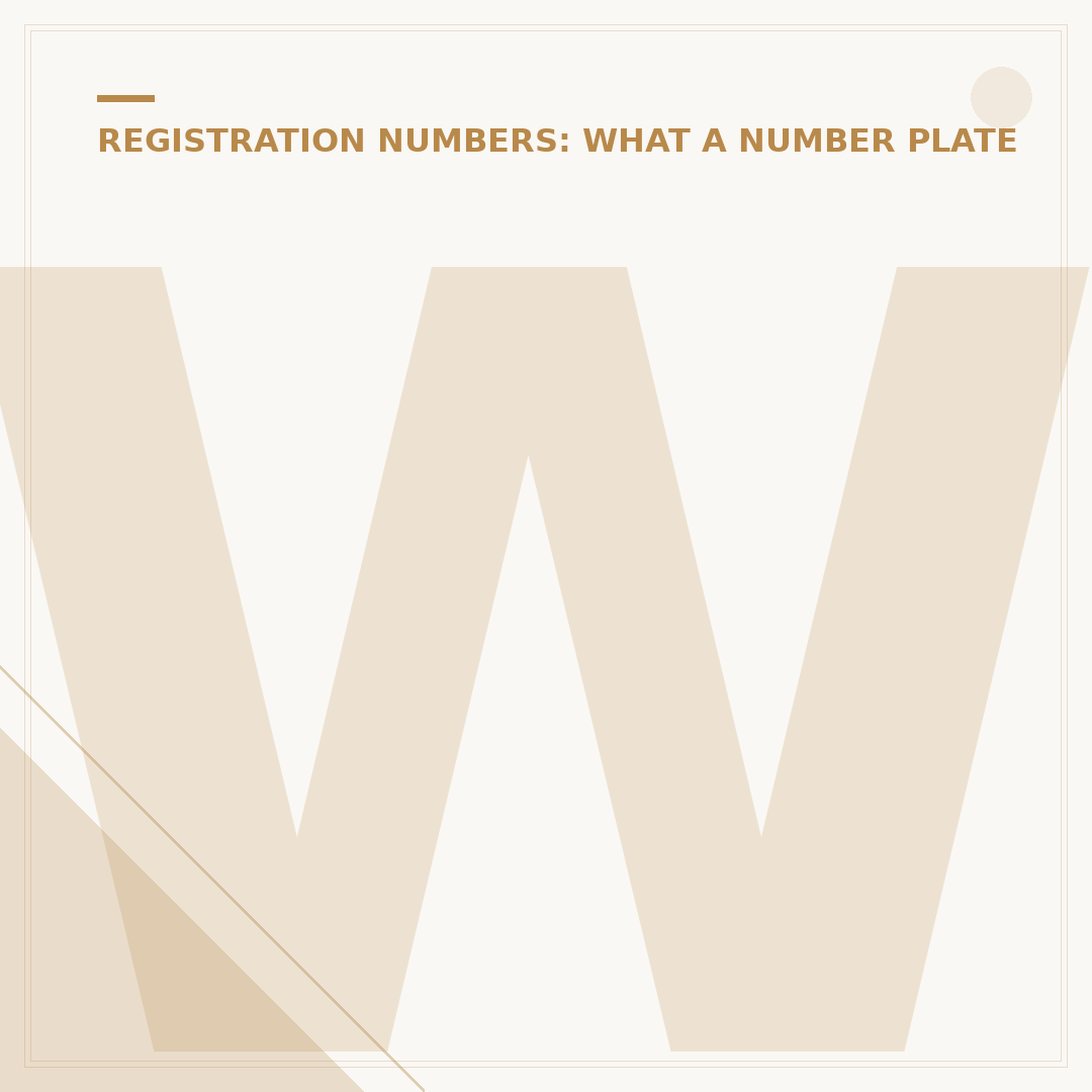 What Year Is an AV Reg Car?