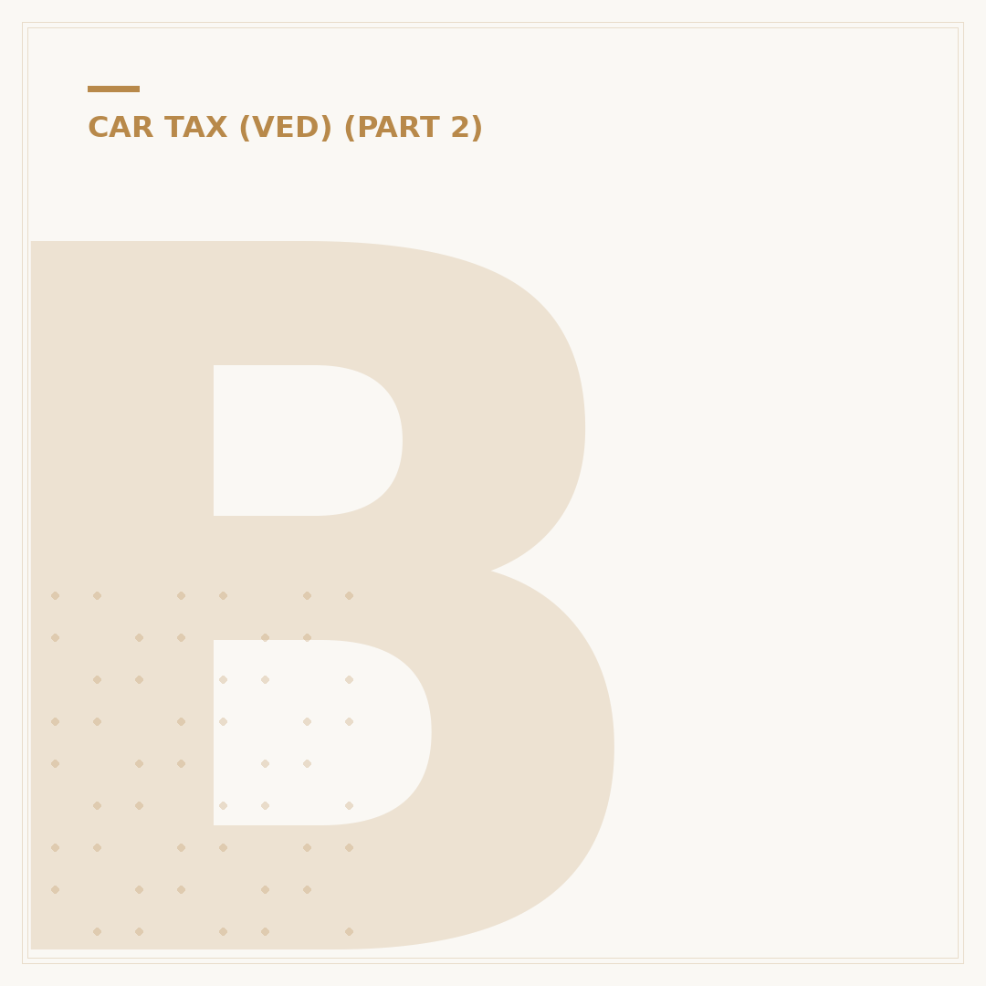 Band G Car Tax: Understanding Your Vehicle Excise Duty