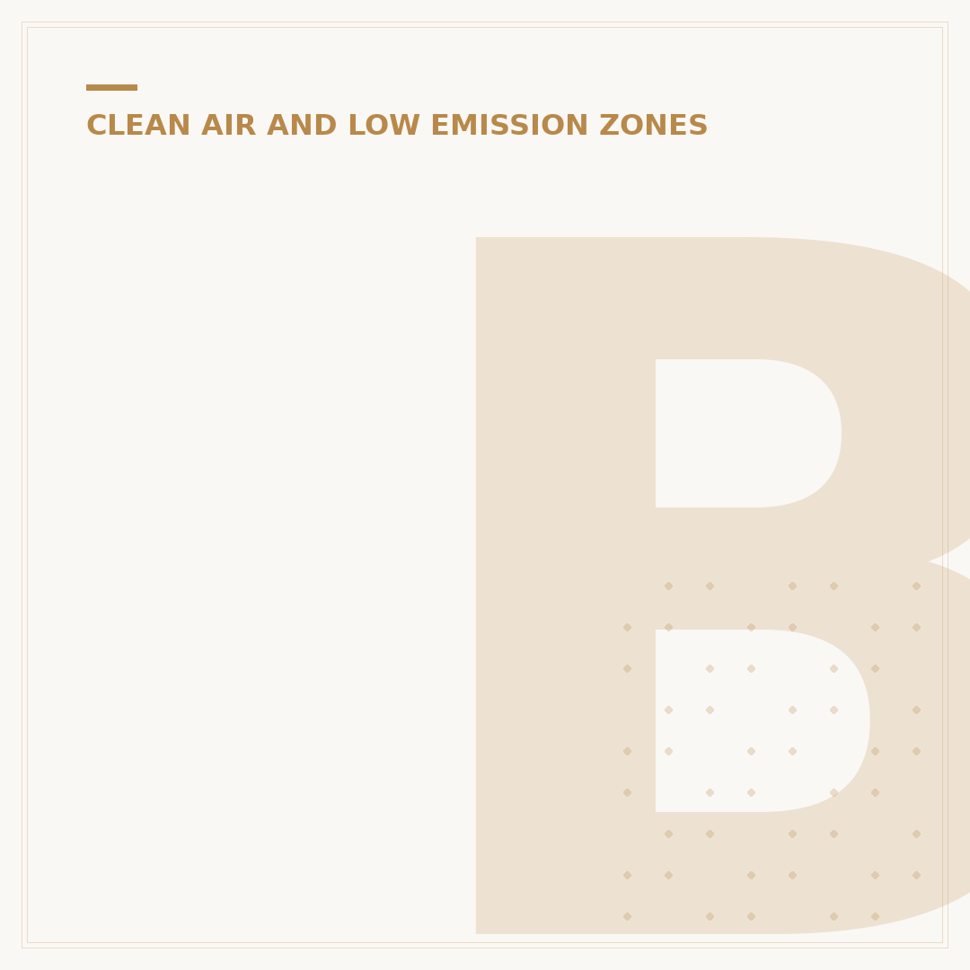 Bath Clean Air Zone: What You Need to Know