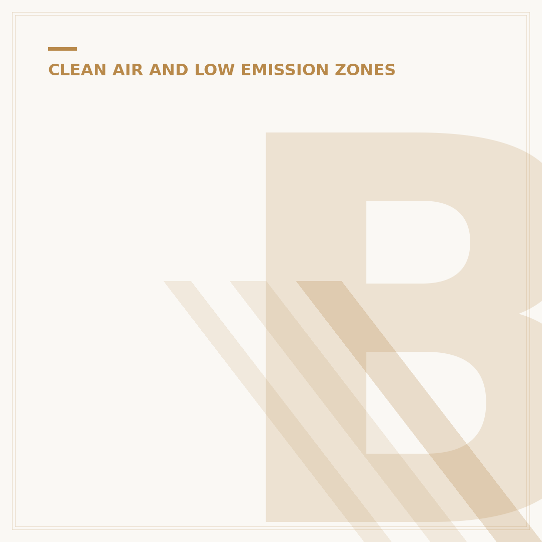 Birmingham City Clean Air Zone: Costs & Exemptions