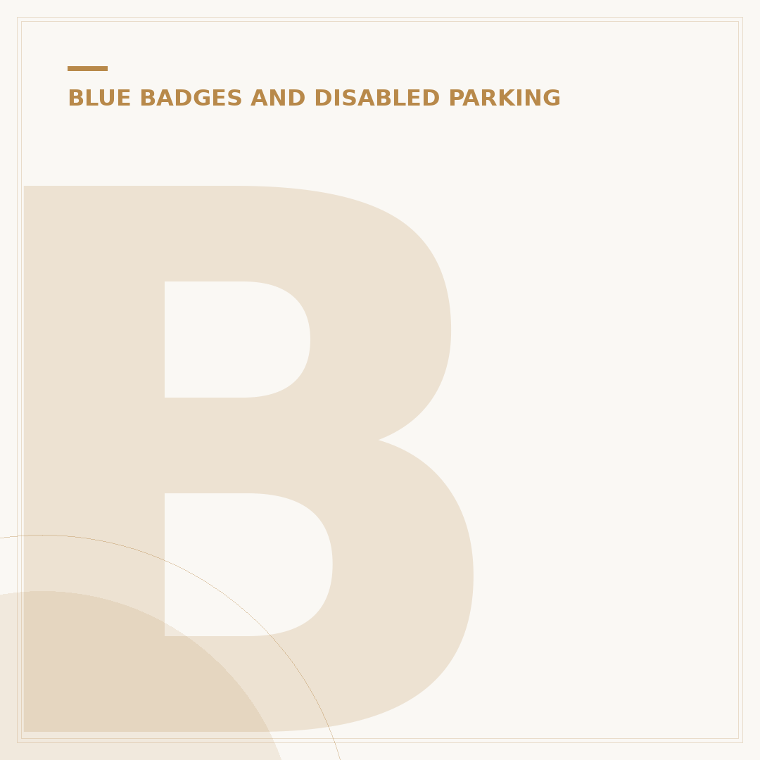Blue Badge Criteria: Eligibility and Application