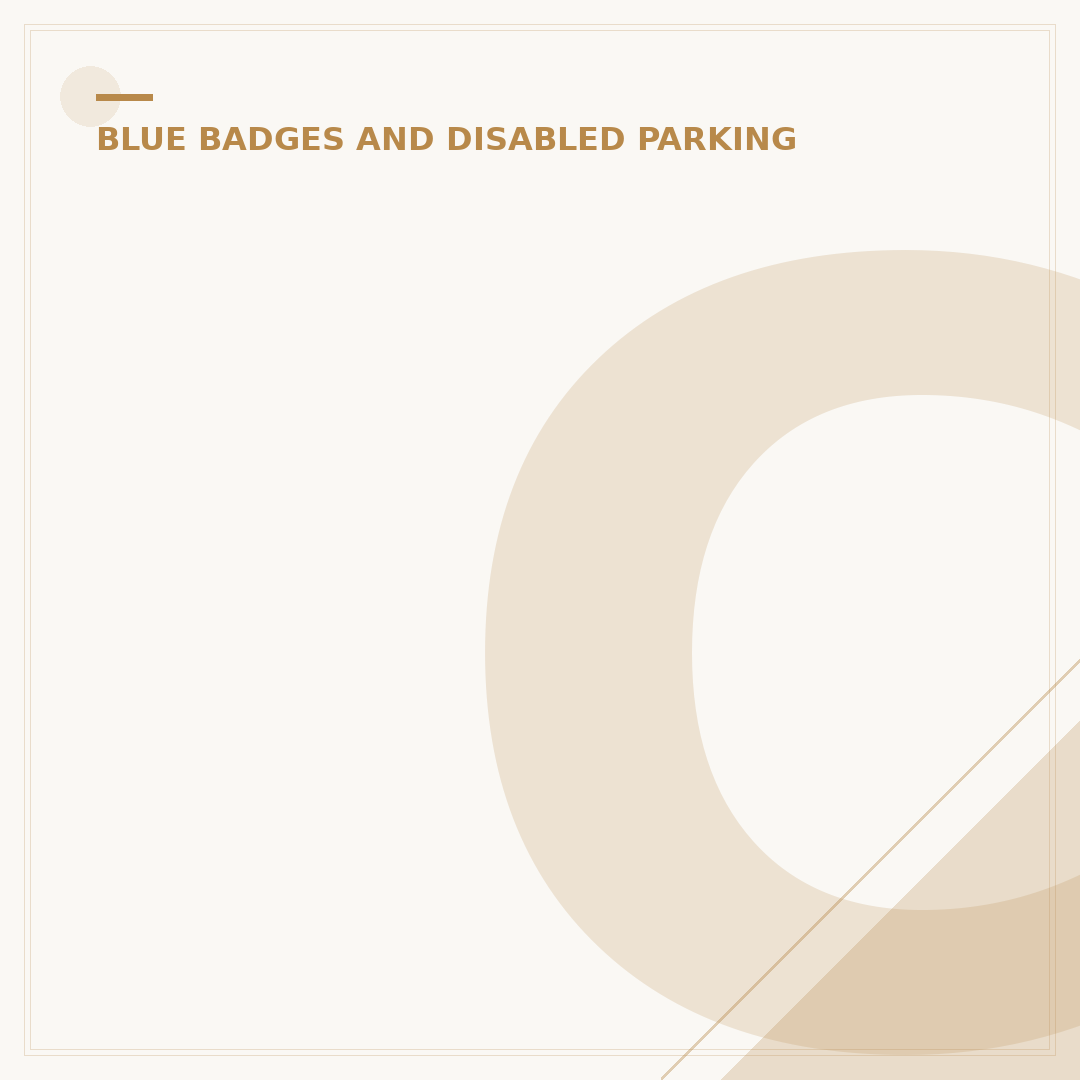 Can I Get a Blue Badge with Osteoarthritis?