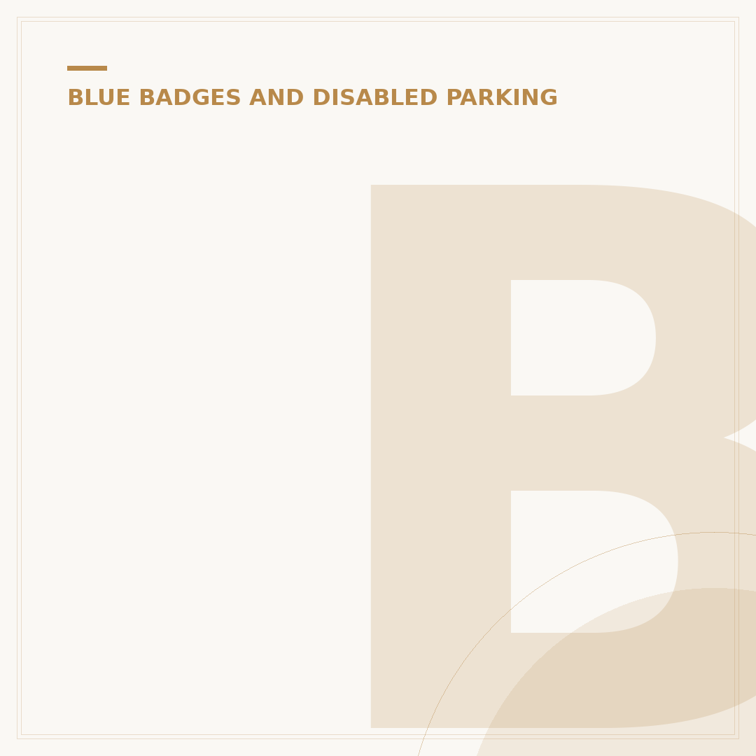 Blue Badge Scheme: Eligibility, Application & Use