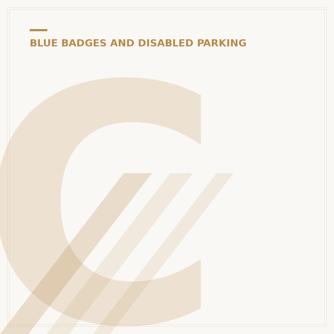 Can I Get a Blue Badge on Standard Rate PIP?