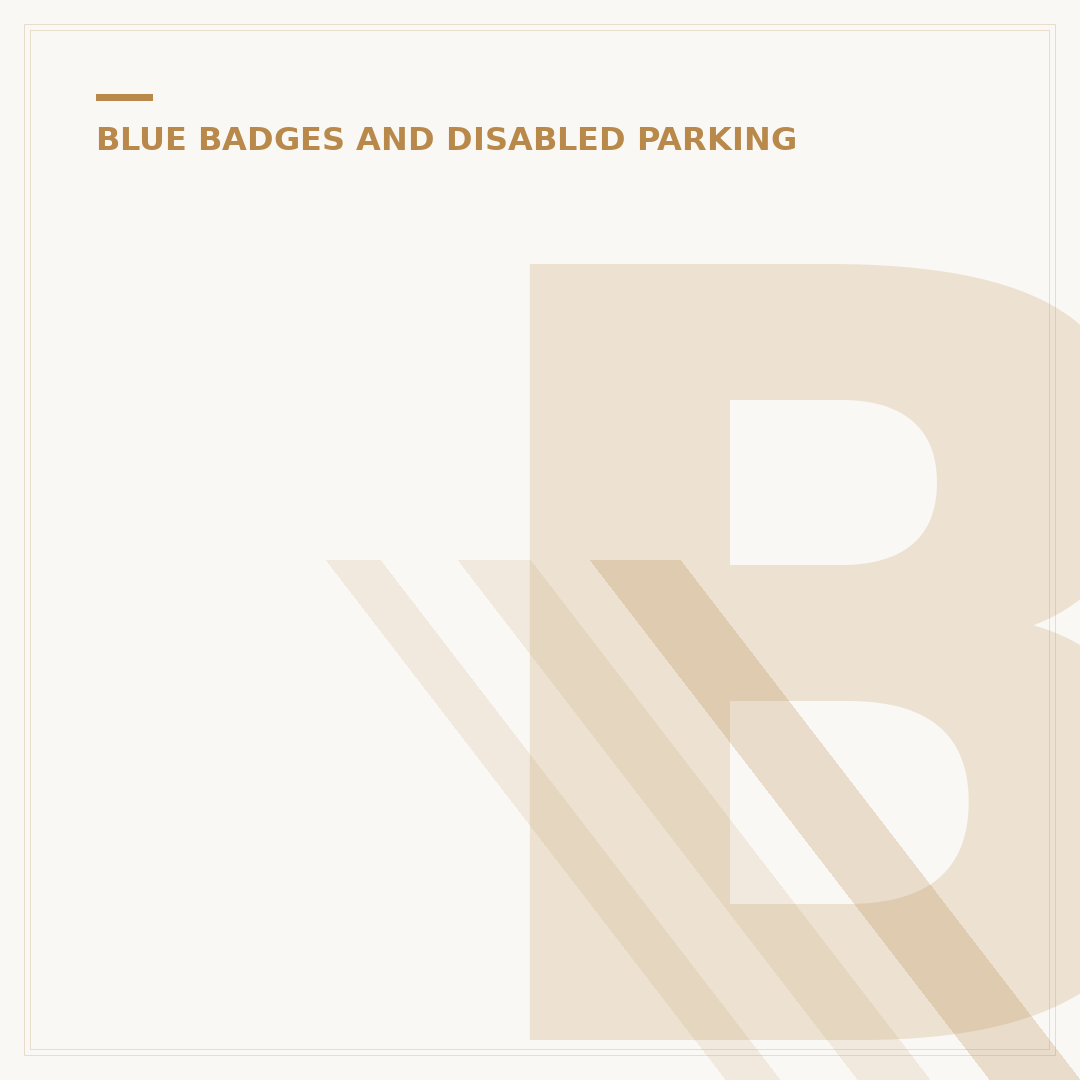 Blue Badge Parking on Yellow Lines: Rules Explained