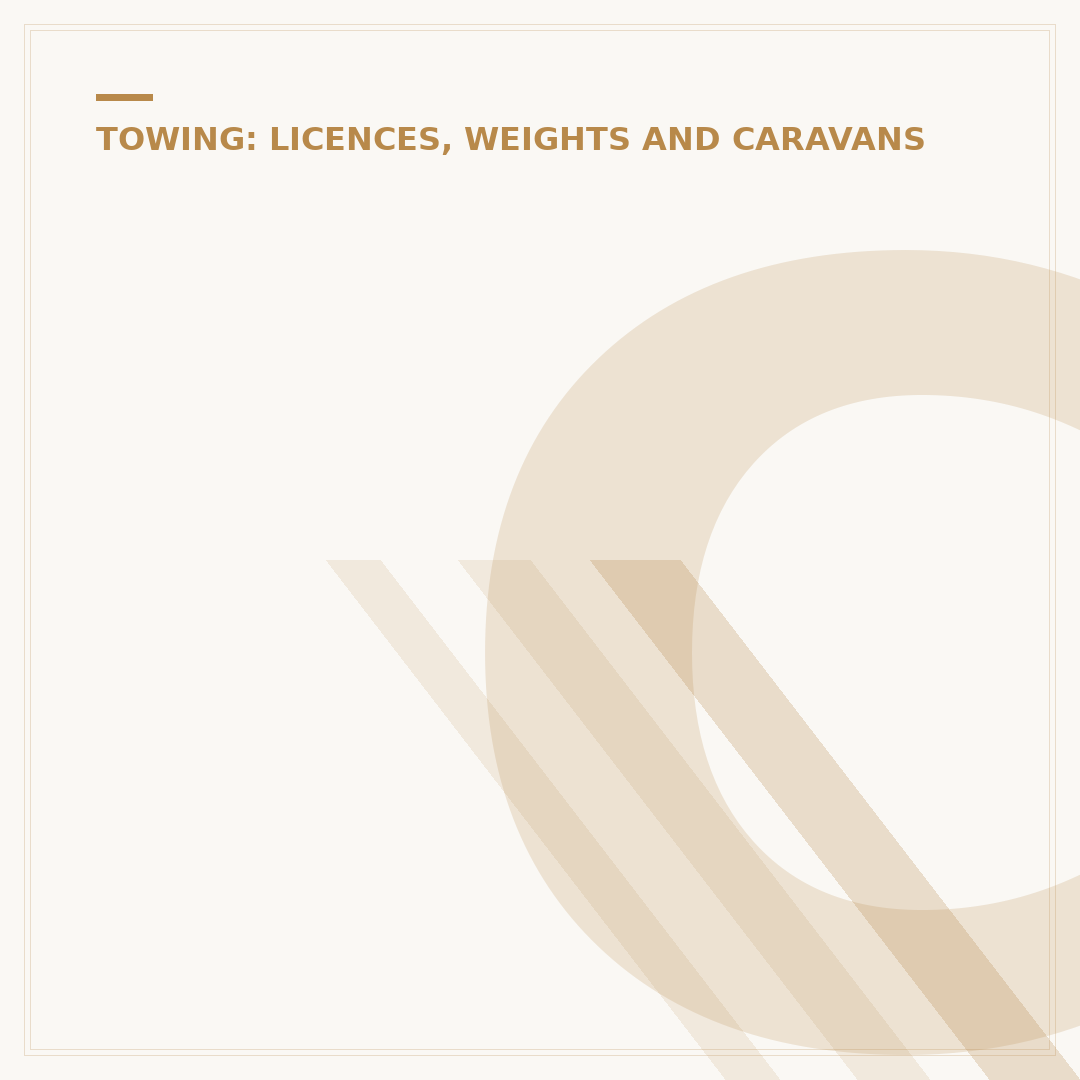 Caravan Number Plate: Legal Fitment & Requirements