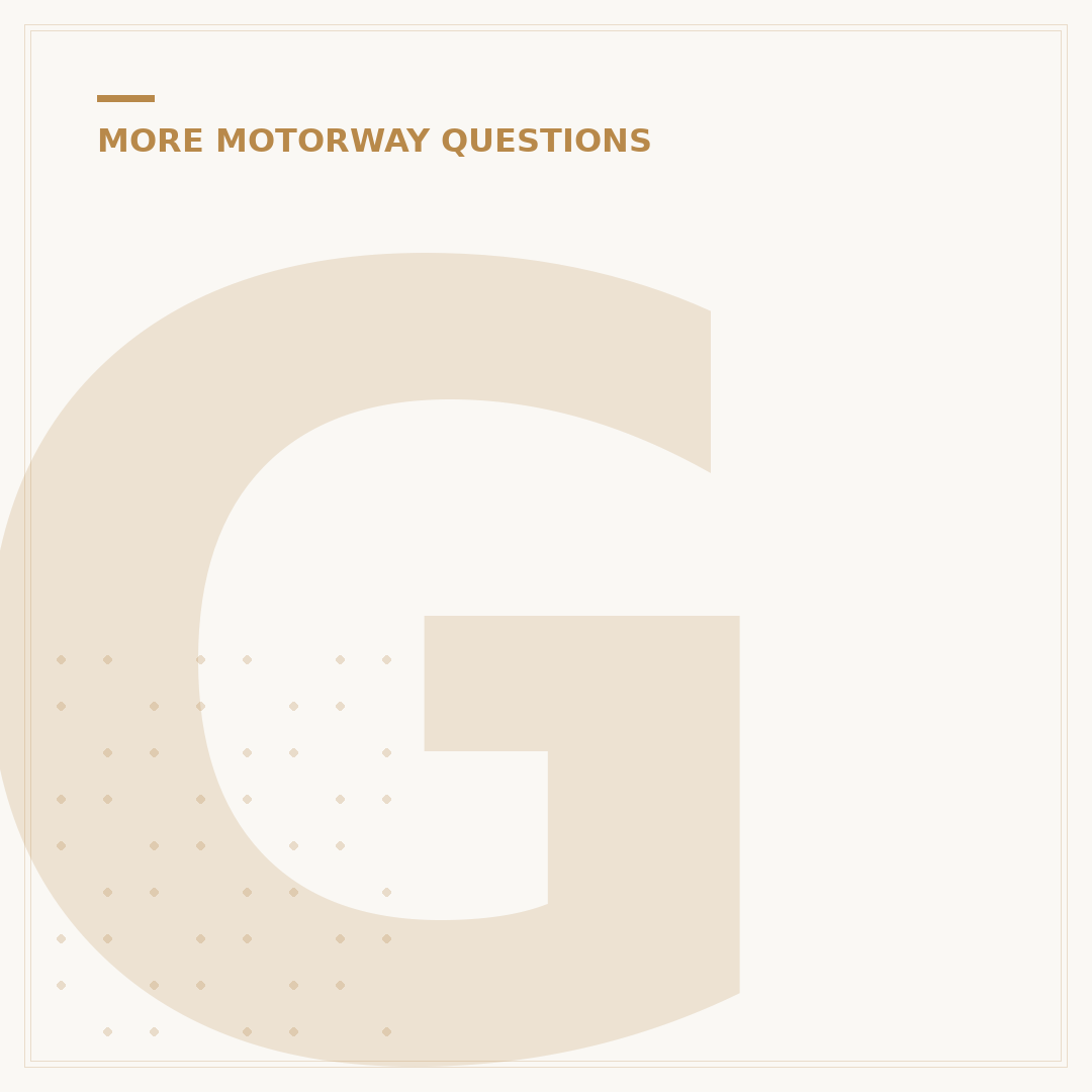 Good Cars for Motorway Driving: What to Look For