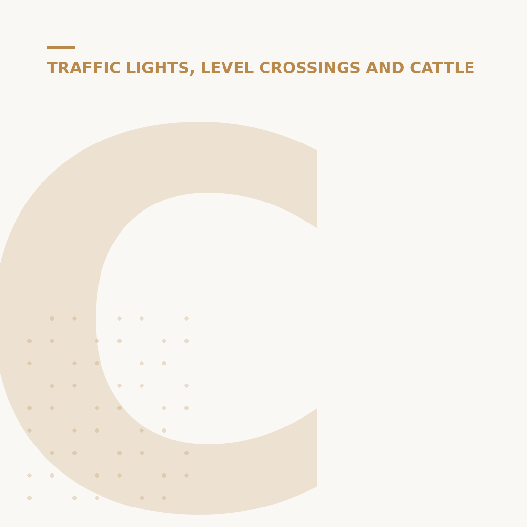 Cattle Grid Road Sign: What It Means & Why You See It