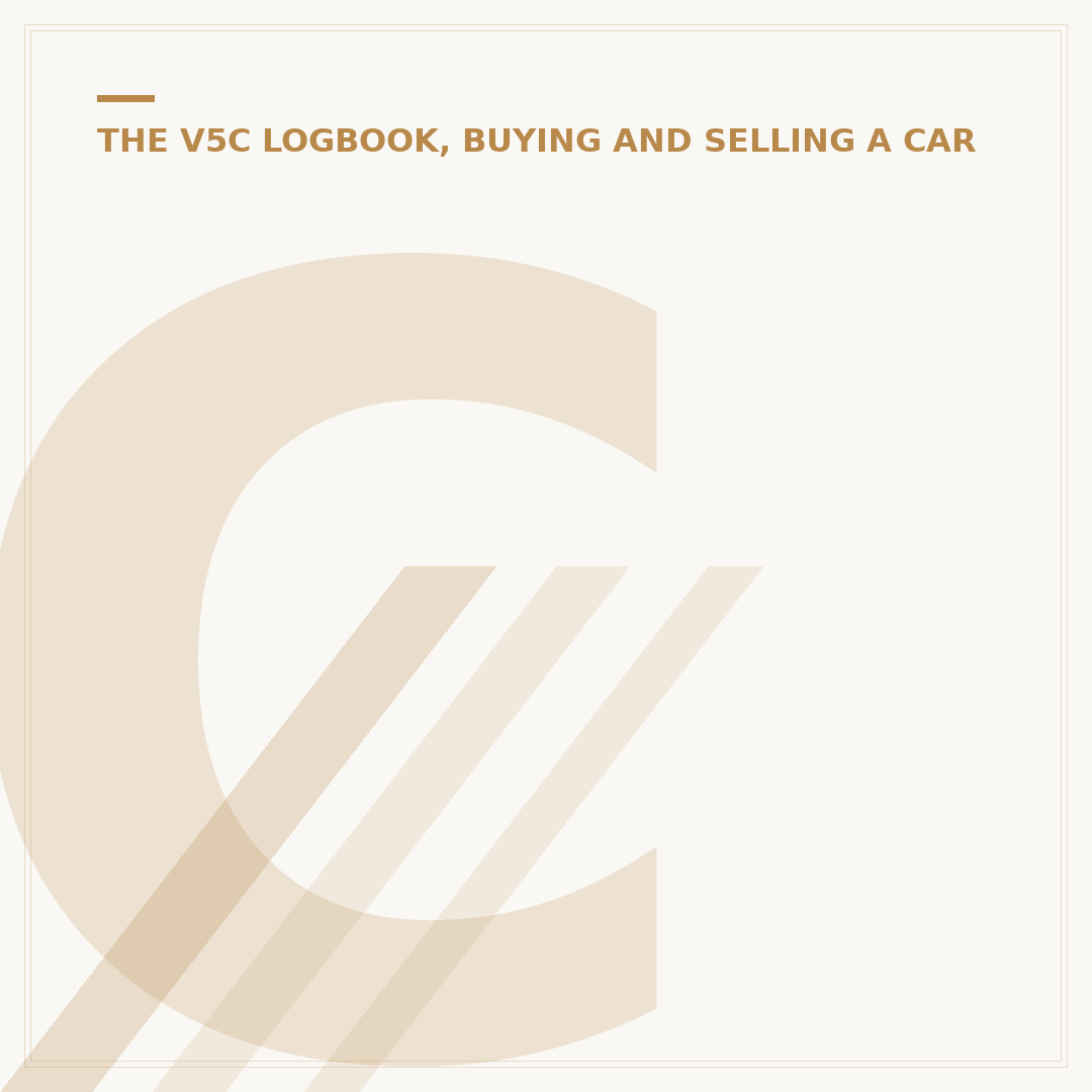 Change New Keeper: Inform DVLA When You Sell Your Car
