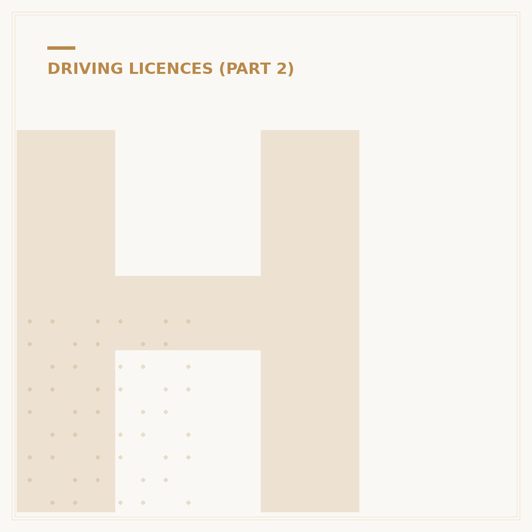 How to Change the Title on Your Driving Licence
