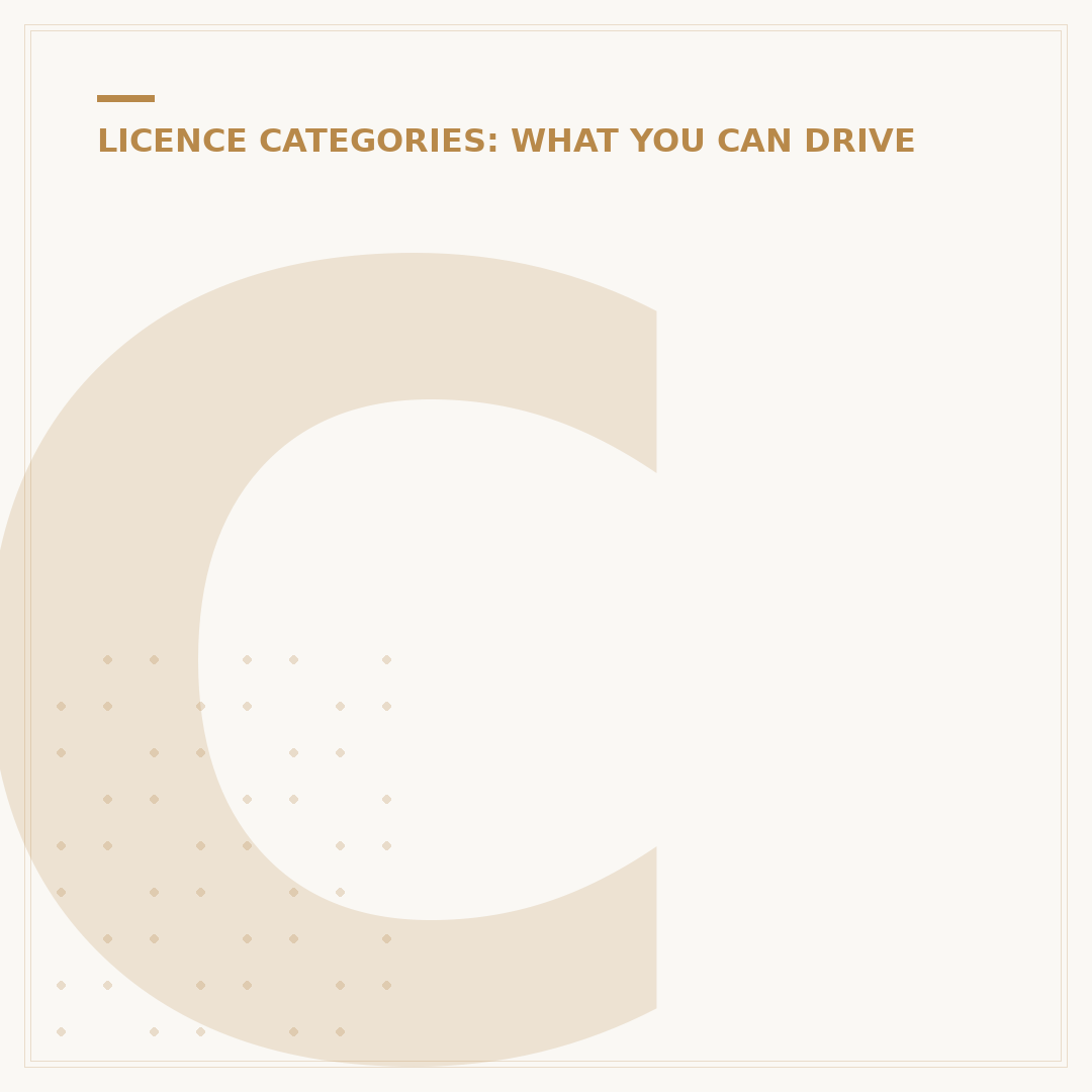 Class C1 Driving Licence: What You Need to Know
