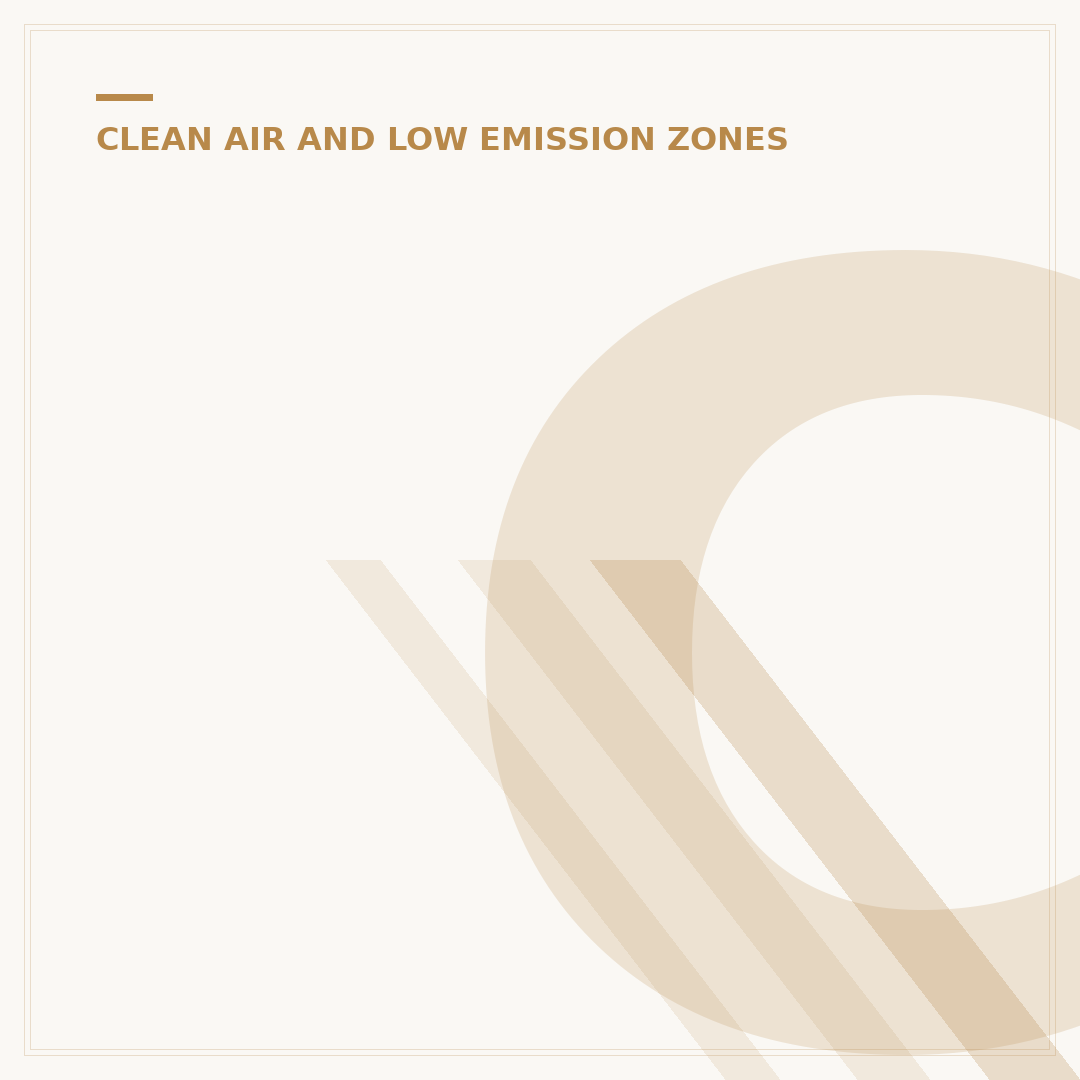 Clean Air Zone Explained: Driving Rules & Charges
