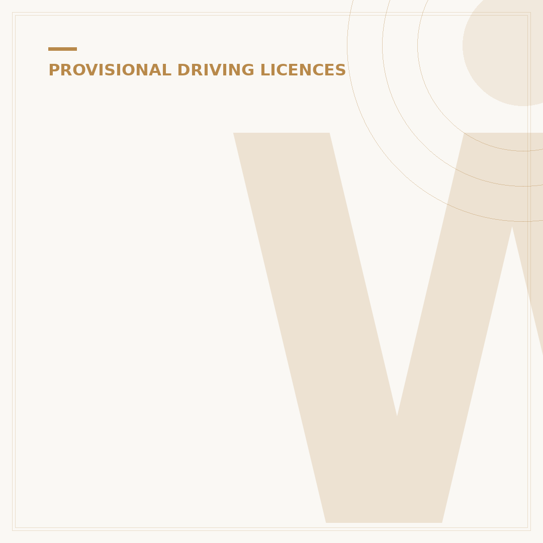 Who Can Countersign a Provisional Licence?