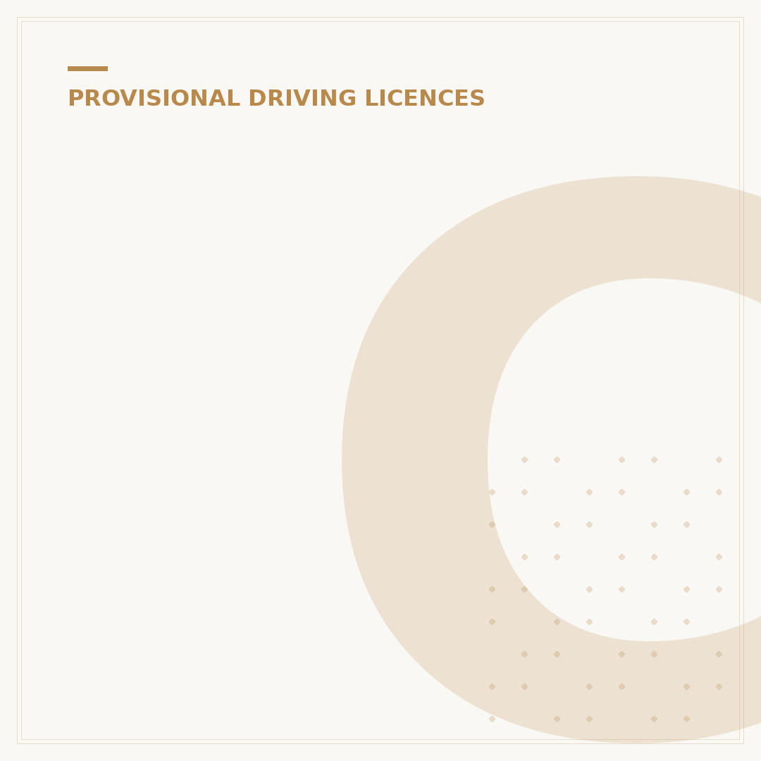 Can I Drive on the Motorway with a Provisional Licence?