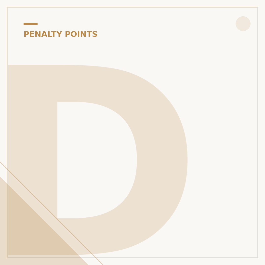 Driver Penalty Points Increase: What You Need to Know
