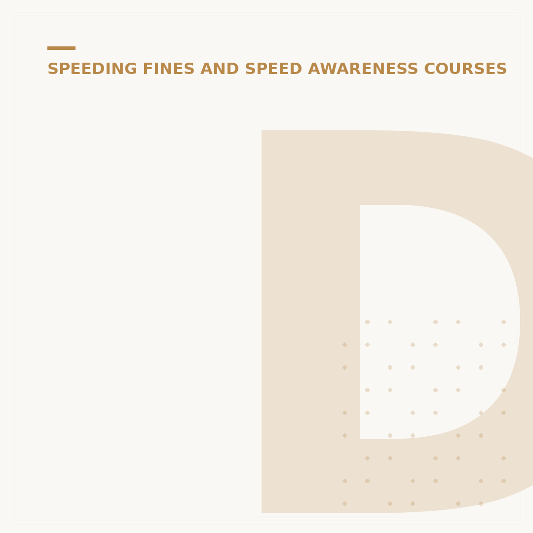DriveTech Speed Awareness Course Explained