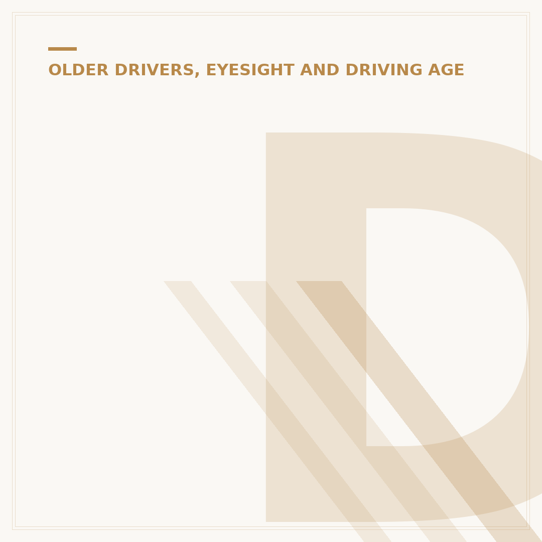 Driving Assessment for Older Drivers: What You Need to Know