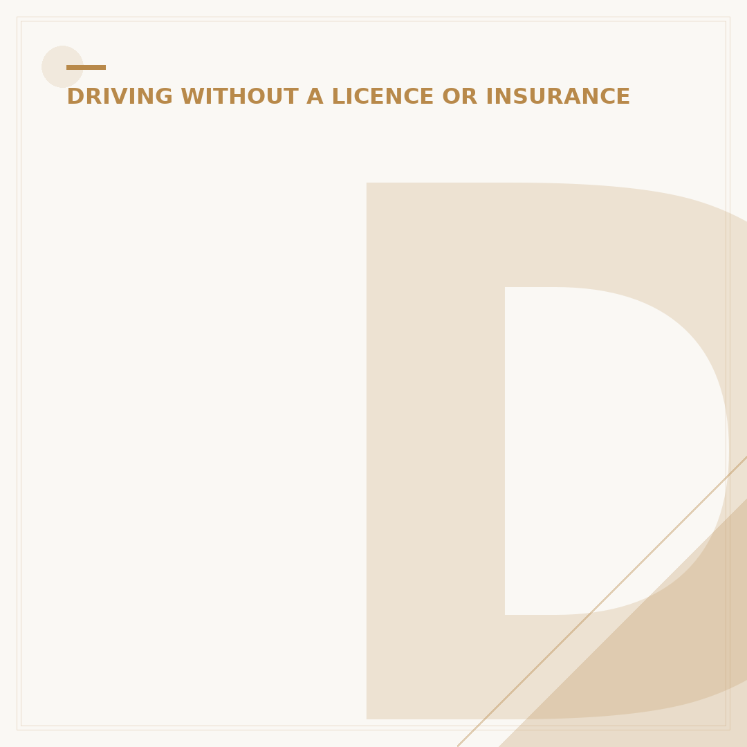 Driving Whilst Disqualified 2nd Time UK Penalties