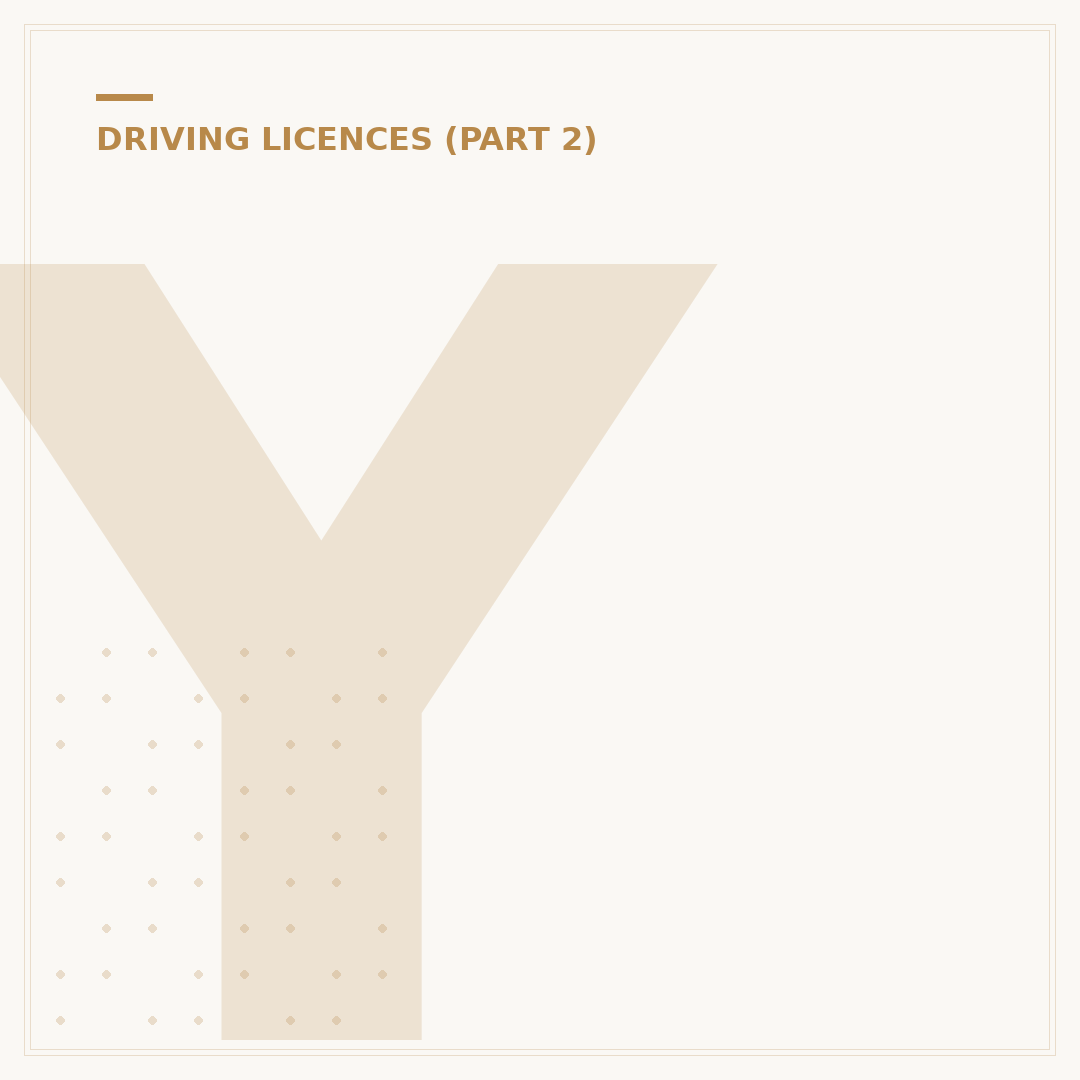 Your Driving Licence Number: Does It Change When You Renew?
