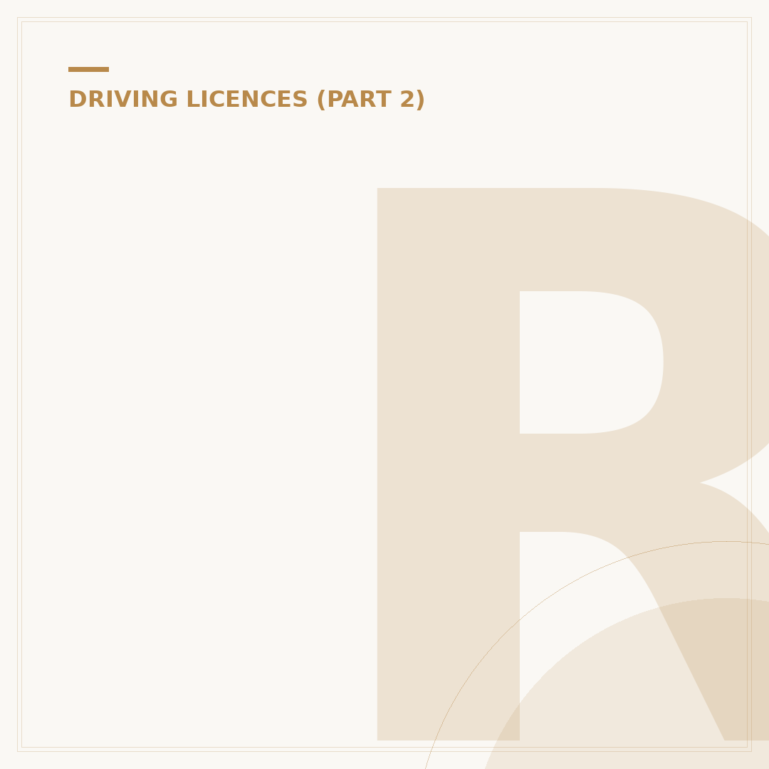 Re-Applying for a Driving Licence at 70