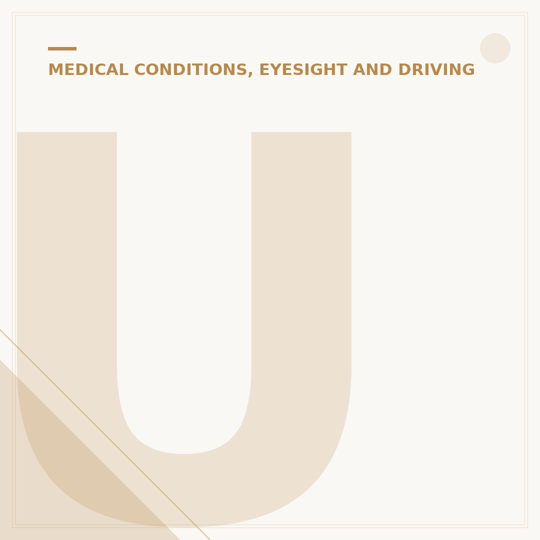 UK Driving Test Eyesight Failures: What You Need to Know