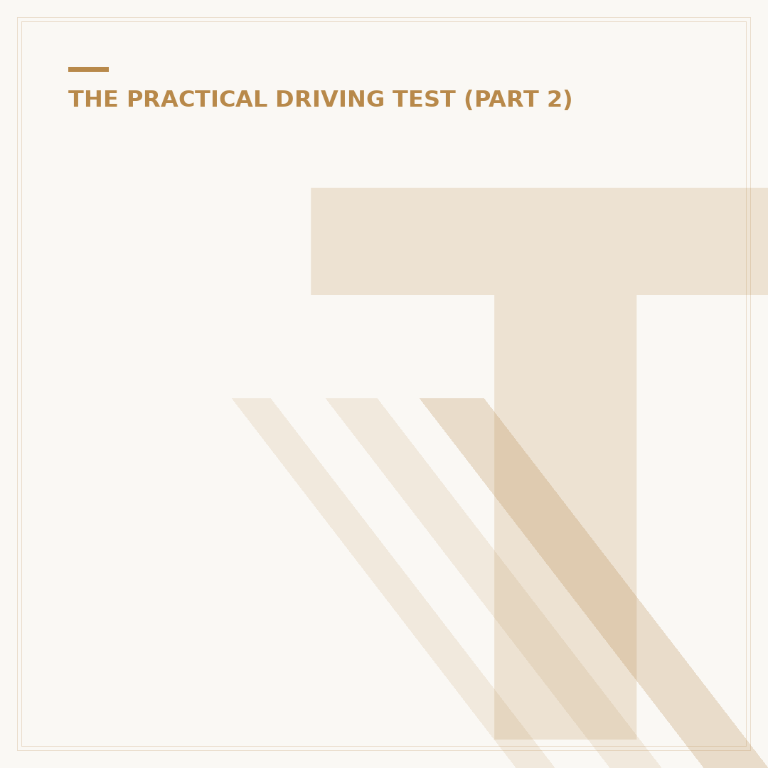 Tips About Driving Tests