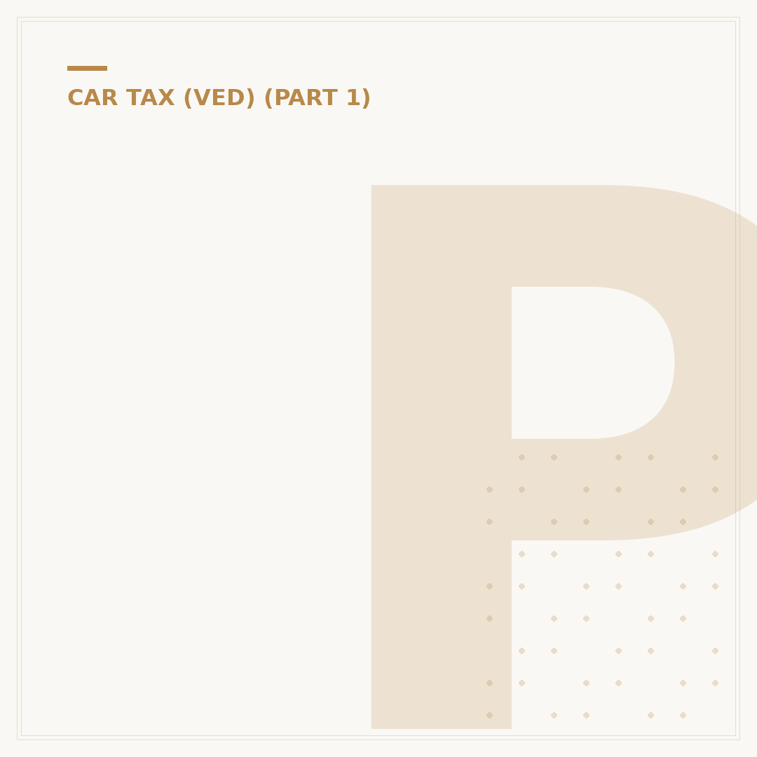 Penalty for Driving Without Road Tax