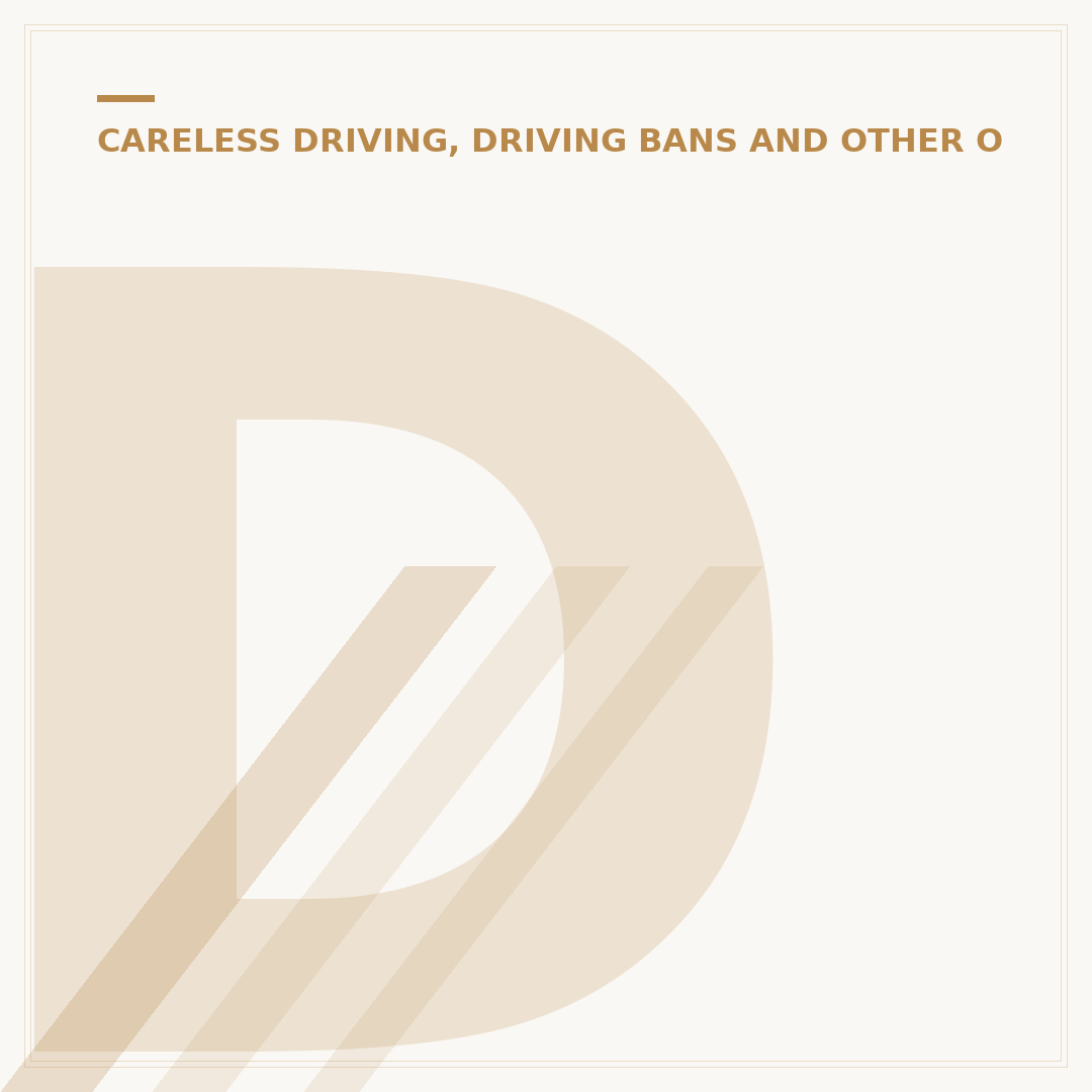 DVLA Convictions: What They Mean For Your Licence