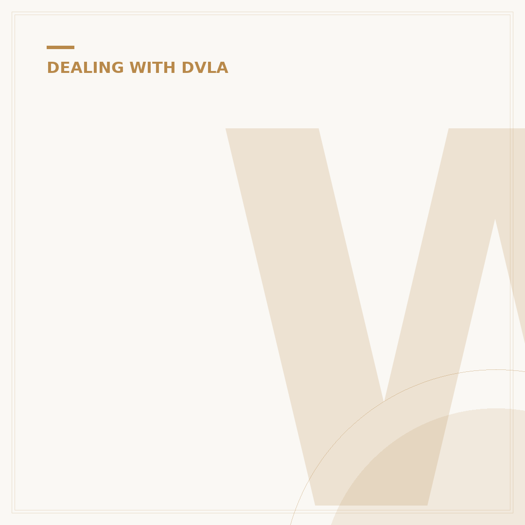 What Circumstances Require You to Notify the DVLA?