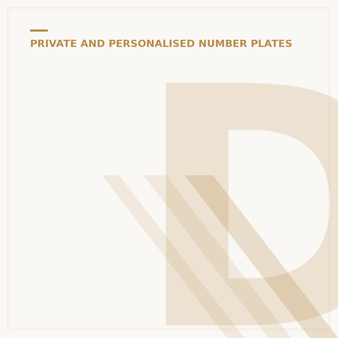 DVLA Number Plate Retention Check
