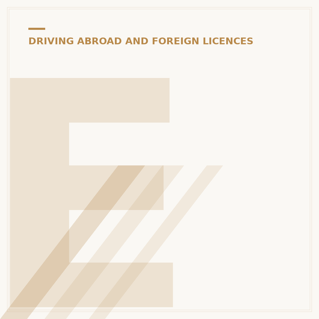 European Union Driving Licence in the UK