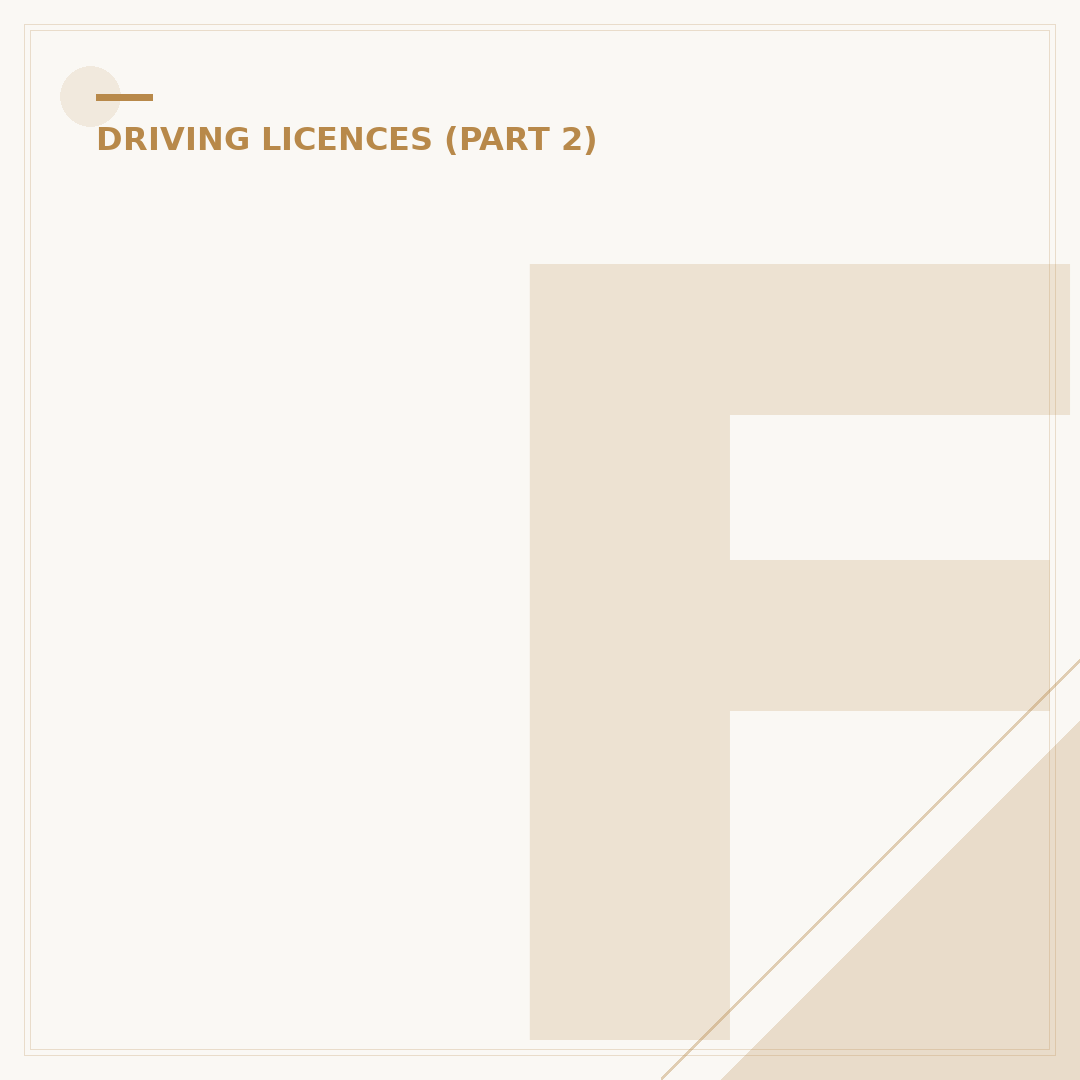 Failure to Return Old Driving Licence: What Happens?