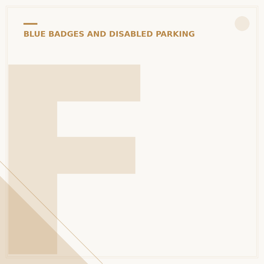 Fake Blue Badge: What to Know and How to Spot Them