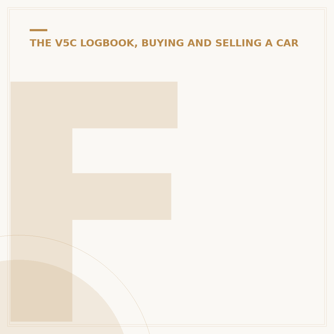 Finance Car Logbook: Do You Get the V5C Document?