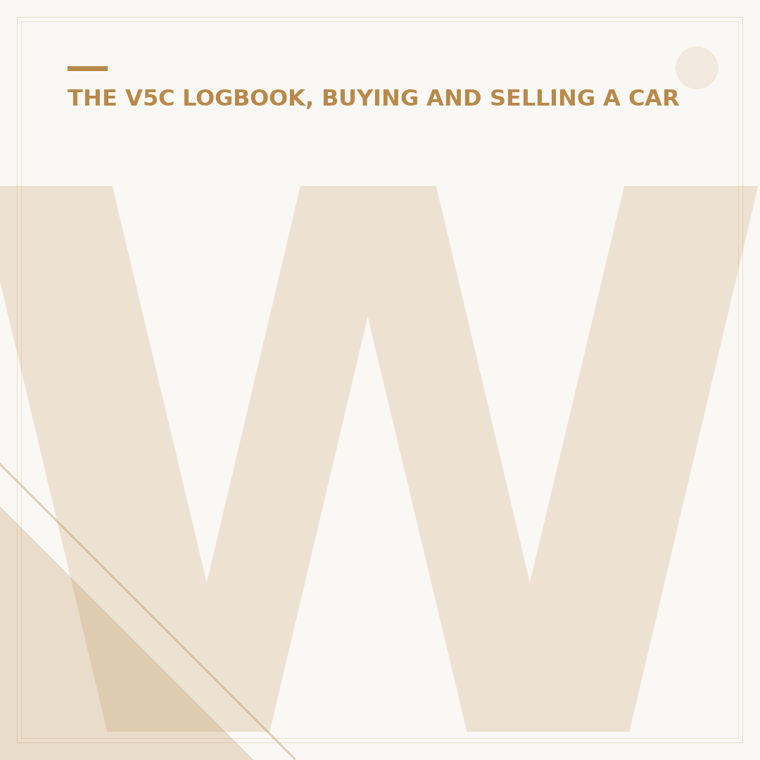 Where Can I Find Your V5C Number Without a Logbook?