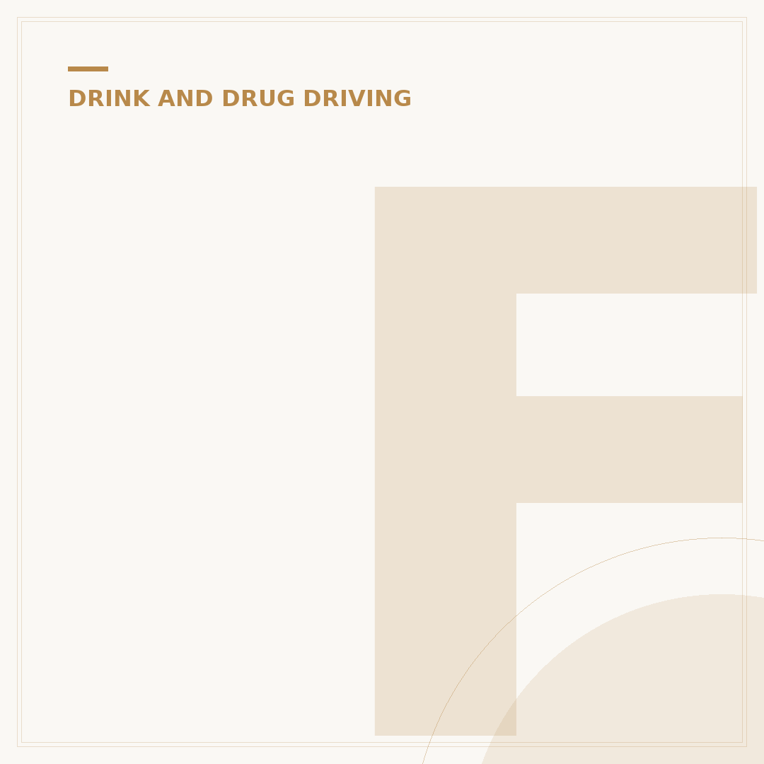 First Time Drink Driving Offence UK Penalties and Advice