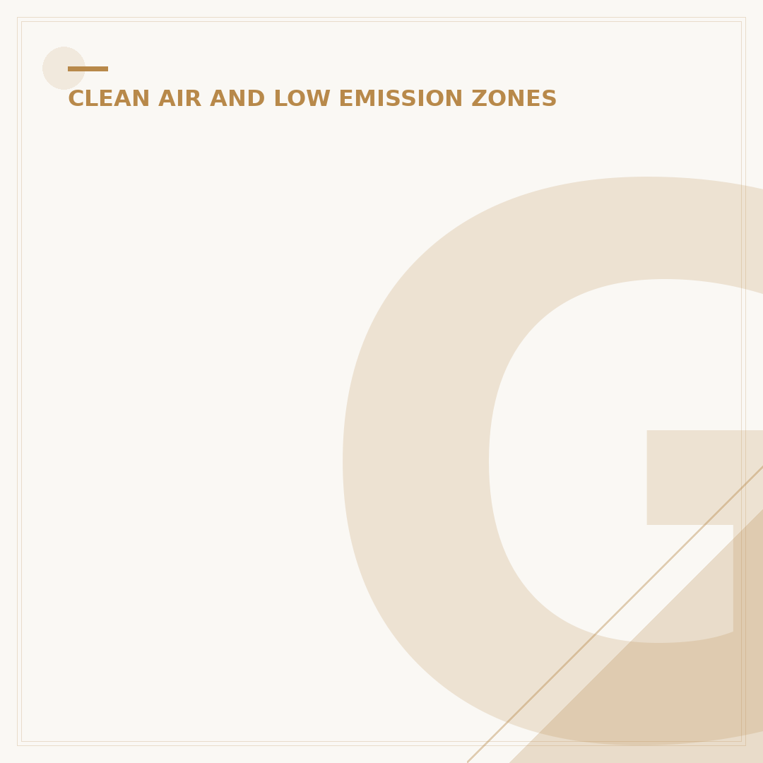 Glasgow Clean Air Zone: What You Need To Know