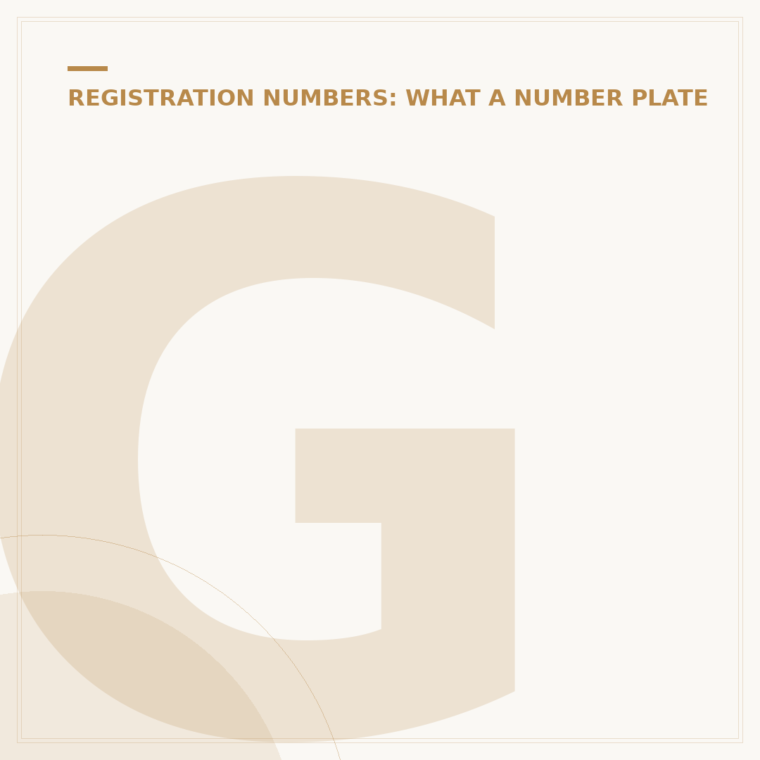 Guernsey Number Plates