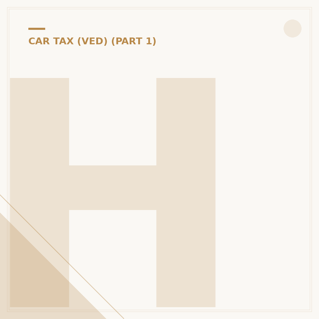 Historic Vehicle Tax