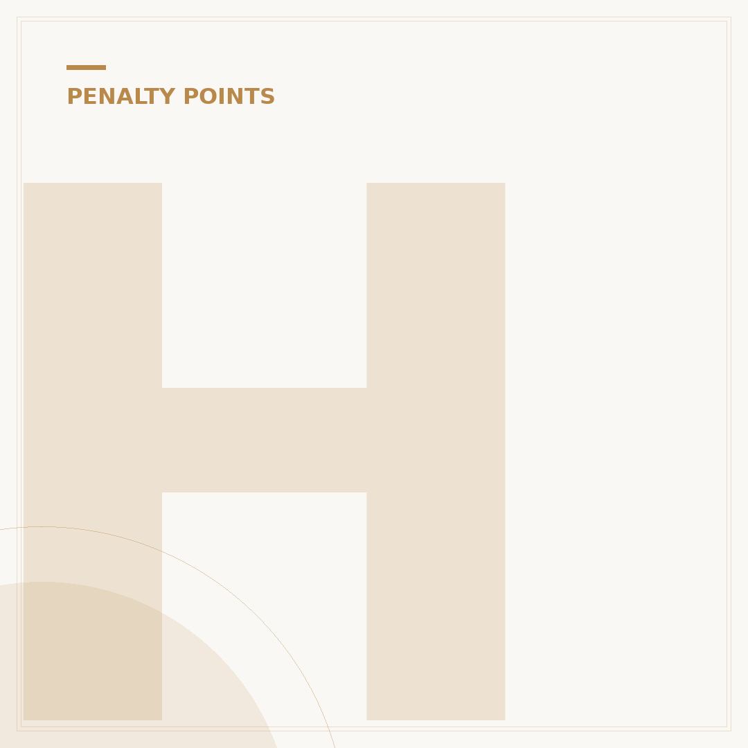 How Long Do Penalty Points Last on a UK Driving Licence?