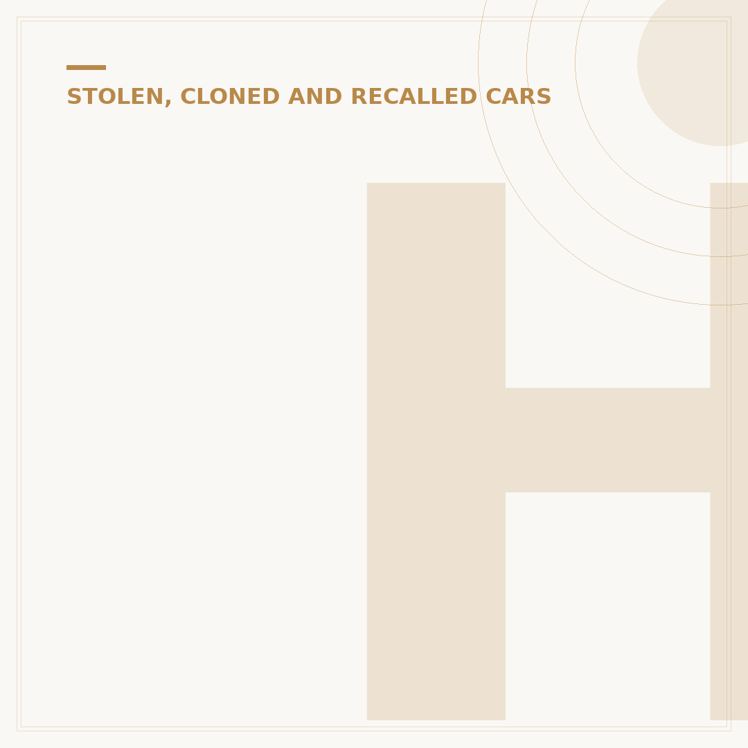 Hyundai Tucson: Avoiding Mistaken Identity as a Stolen Car
