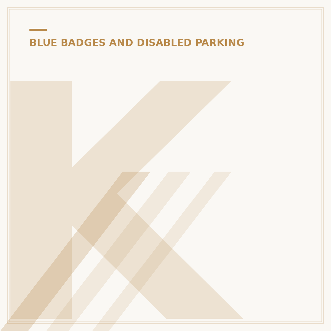 Kirklees Blue Badge: Eligibility and Application