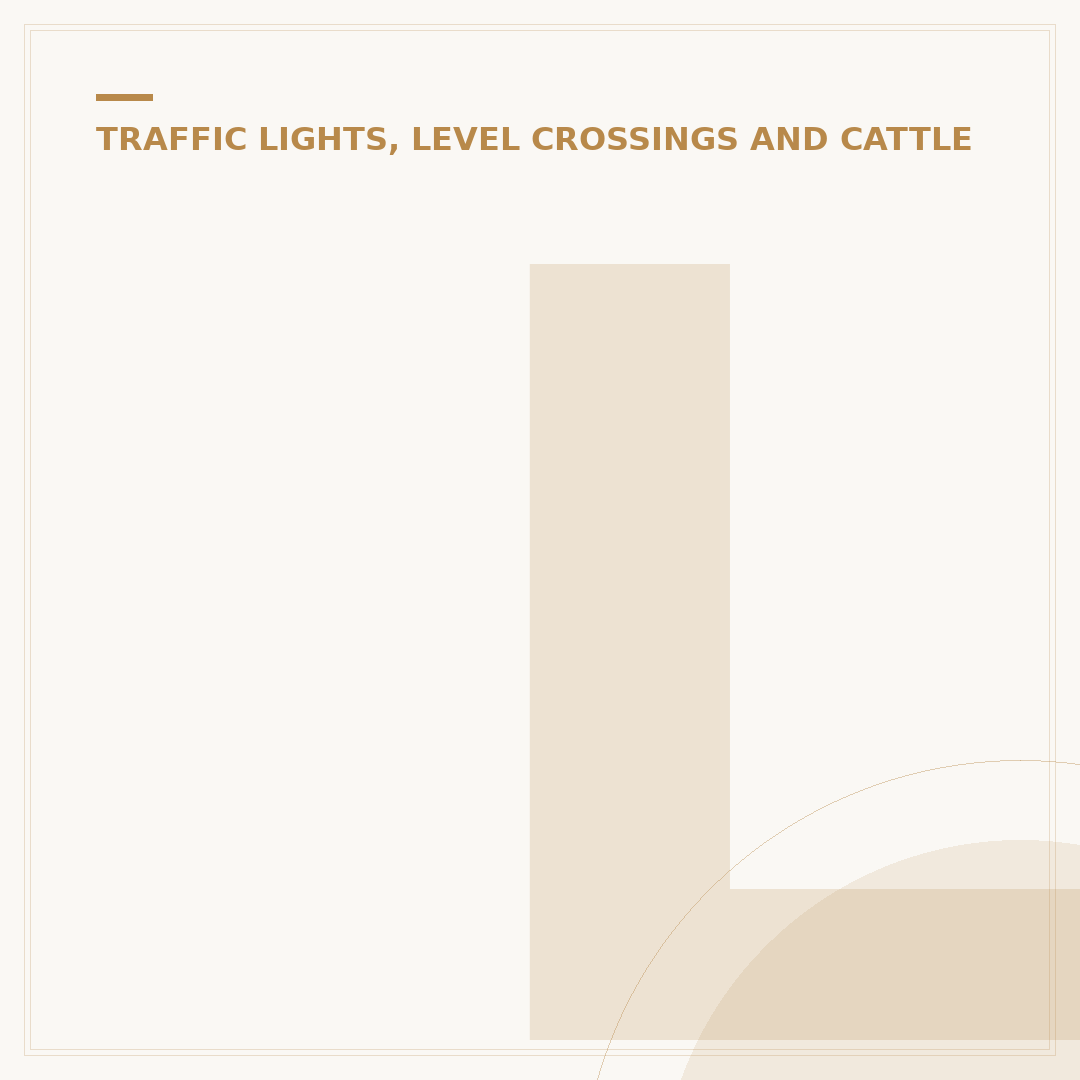 Level Crossing With Barrier Sign Explained