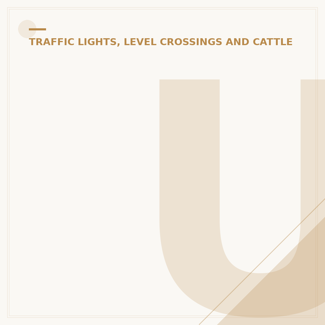 Understanding the Level Crossing Road Sign