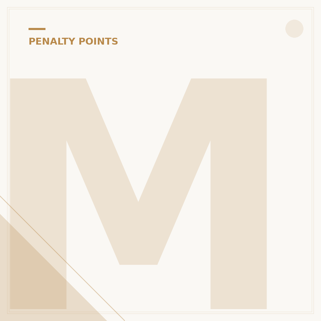 Max Points on Licence: Understanding the Limit