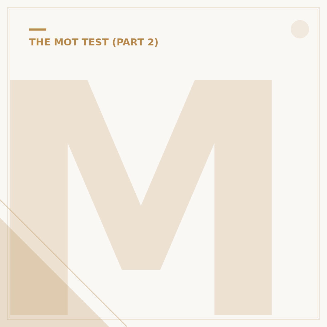 MOT Exhaust Emissions Test Results Explained