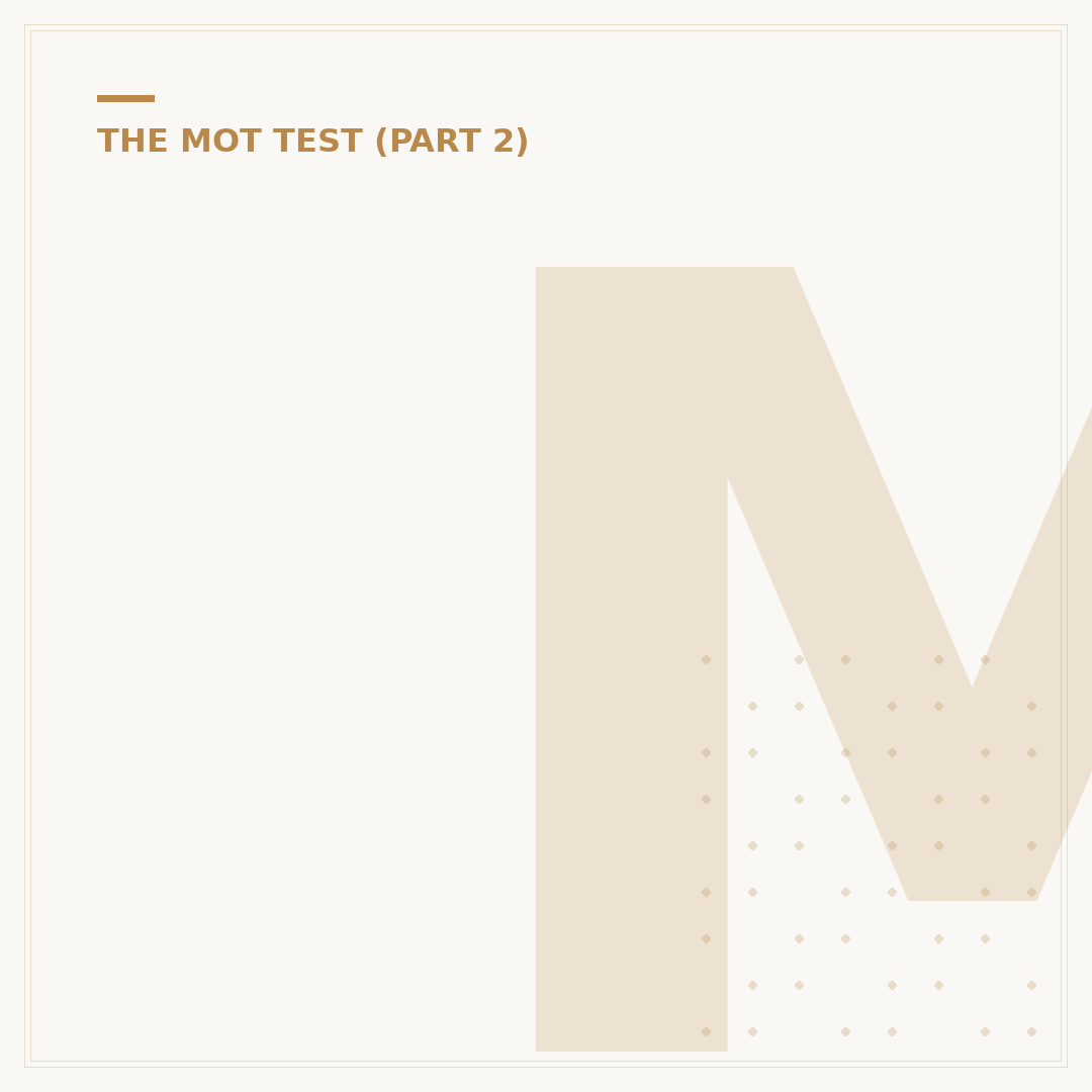 MOT Failure Retest
