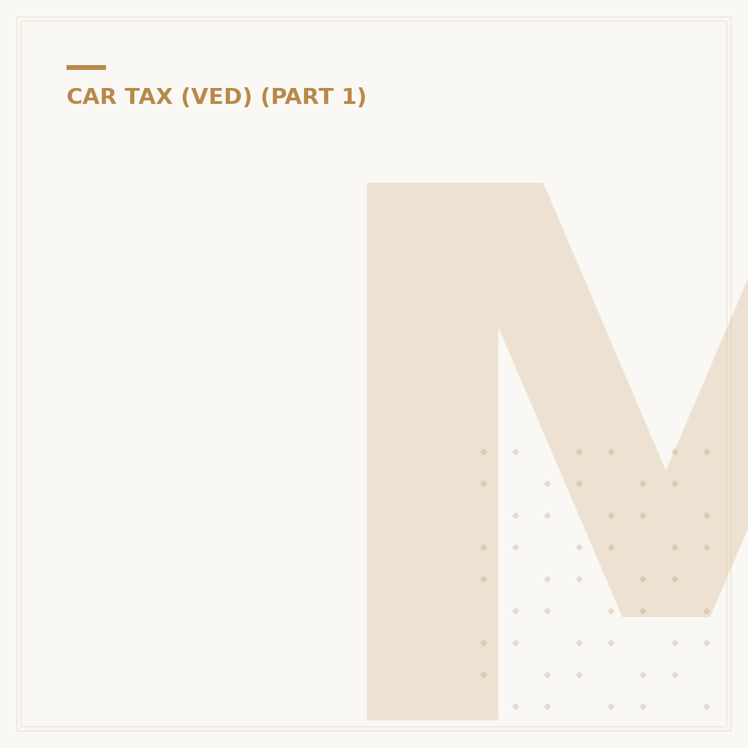 Motorhome Road Tax: How to Understand Vehicle Excise Duty