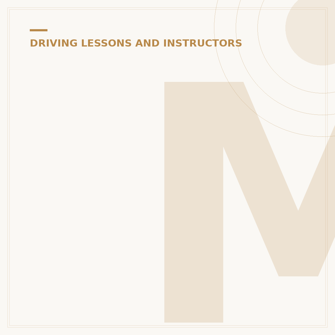 Motorway Driving Lessons: When and Why You Need Them